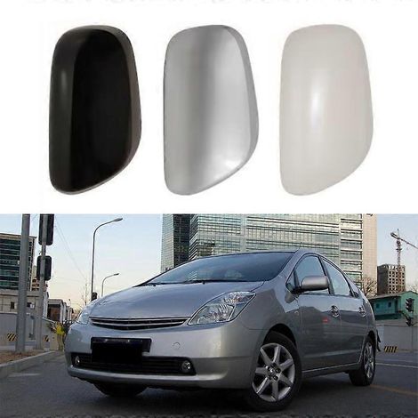 Passend für Toyota Prius (Baujahre 2003–2008): Rückspiegelgehäuse, Rückspiegelabdeckung, Reflektor, Schutzabdeckung für links und rechts – rechte Seite – Gehäuse ohne Lackierung