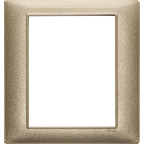 VIMAR - 14668.70 Placca 8M bronzo metallizzato