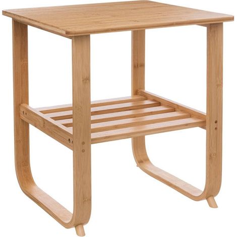Mesa de centro pequeña modelo hoca de bambú - 5five (1/4)