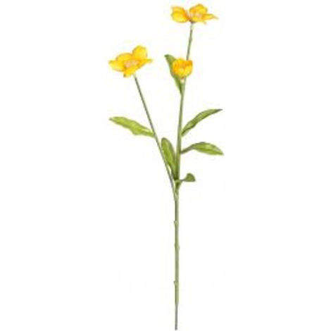 Gelbe Trilli Blume 30cm