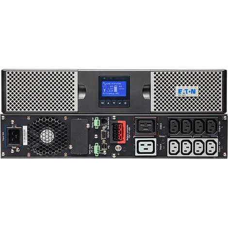 Eaton 9PX 2200VA 2200W Ondulatore UPS Online 2U - Tensione 176-276 V, Frequenza 40-70 Hz, Modello RT2U (1/2)