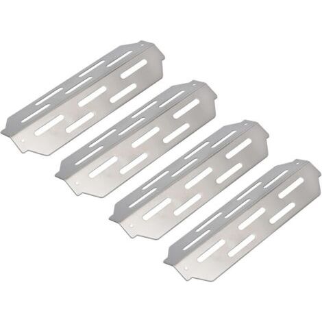 Déflecteur de chaleur 304 pour Weber Genesis II 410, plaque chauffante 12,5" pour Weber GS4 Genesis II/LX séries 400, Genesis II E410/S410, II E435/S435, II LX S40/E40, II LX SE44 0 pour Weber 66041,
