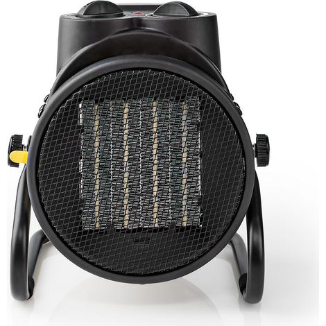 Nedis Termoventilatore Industriale 1000/2000 W Termostato Regolabile 2 Livelli di Calore Maniglie Integrate Giallo (1/5)