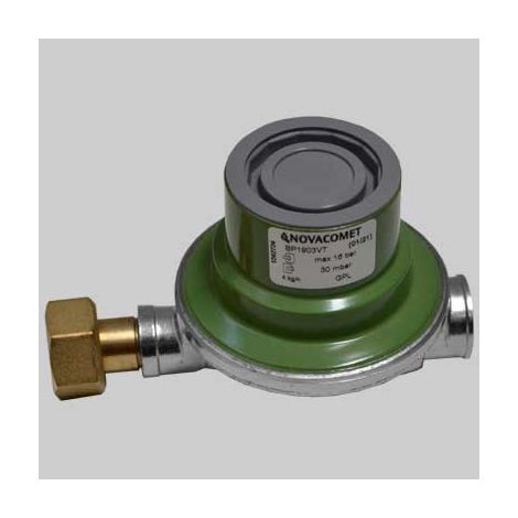 REGOLATORE A BASSA PRESSIONE BP1903 VT CON RACCORDO  Kg 4     NOVACOMET