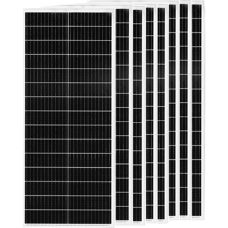 Panneau Solaire, Haute Efficacité, Applications Polyvalentes, 8Pcs100W (800W) (1/2)