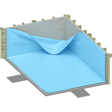 Liner 0.75 mm, bleu pâle, pour piscine Oceano BAS60