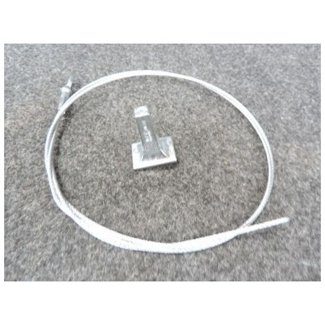 Système de fixation rapide Trapeze N2 avec filin acier 1m embout illet droit pour suspension materiel 0-45kg GRIPPLE TPZ21EO (1/2)