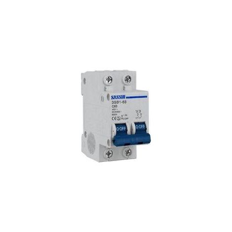 FPLUS magnetotermico 2p 32a (we-9040) , Interruptor automático magnetotérmico bipolar (2 polos)