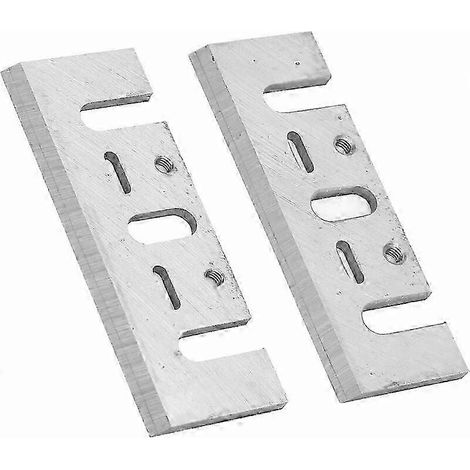 Er,Makita Wendemesser 82 mm,Makita1900B,Fer de rabot 82 mm,Lame de rabot Hitachi 82 mm,Paire de lames de rabot Makita HSS, Rabot électrique manuel de menuiserie