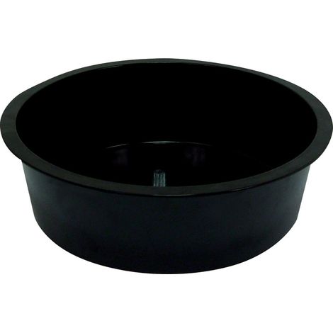 Bac Rond Mélaminé Couleur Noire Contenance 4.5L Ø307XH-90 H mm - L2G