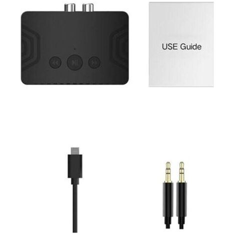 RéCepteur de Musique Bluetooth 5.3 Adaptateur Audio Sans Fil Haut-Parleur (1/4)