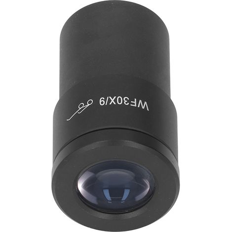 30-mm-Stereomikroskop-Objektiv, Weitfeldokular WF30X/9, Weitwinkel-Optikglas, hohe Austrittspupille (1/5)
