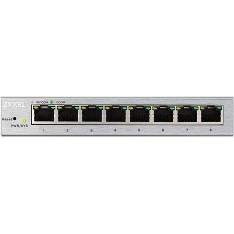 Zyxel GS1200-8V3 GS1200-8V3-EU0101F: conmutador Gigabit de 8 puertos gestionable a través de la web (1/3)