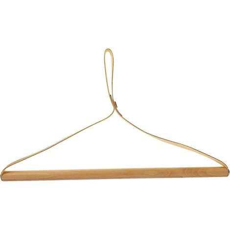 Cintres en bois pour vêtements de camping d'extérieur, compatibles avec une utilisation en extérieur. (1/5)