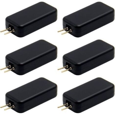 Simulador de airbag universal de 6 piezas para automóvil, herramienta de diagnóstico SRS para solución de problemas automotrices, emulador de resistencia de airbag