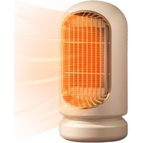 Persönliche Heizung, kleine Raumheizung für Büro, tragbare elektrische persönliche Heizung, Büro-Heizventilator – sichere kleine elektrische Heizung für Büro, Raumheizung