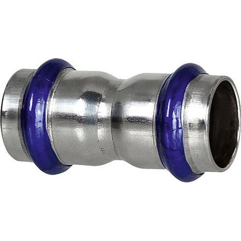 Raccord a sertir inox contour V manchon 15 mm (1/3)
