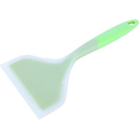 Spatule en silicone antiadhésive et antidérapante pour la cuisson des tamagoyaki, pizzas et steaks (verte) (1/5)