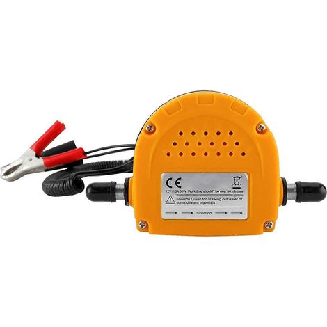 12V 60W Ölwechselpumpe zum Absaugen von Öl/Dieselflüssigkeit mit Schläuchen für LKW, Wohnmobil, Boot, ATV (1/4)