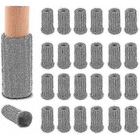 16er-Pack gestrickte Stuhlbeinschoner, Möbelsocken zum Schutz des Bodens (1/4)