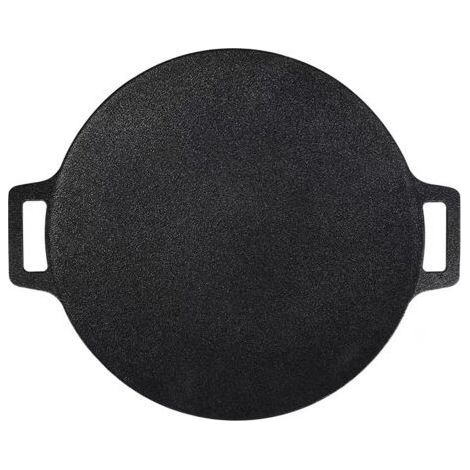 Poêle à barbecue ronde résistante à la chaleur - Antiadhésive - Pour la maison (1/4)
