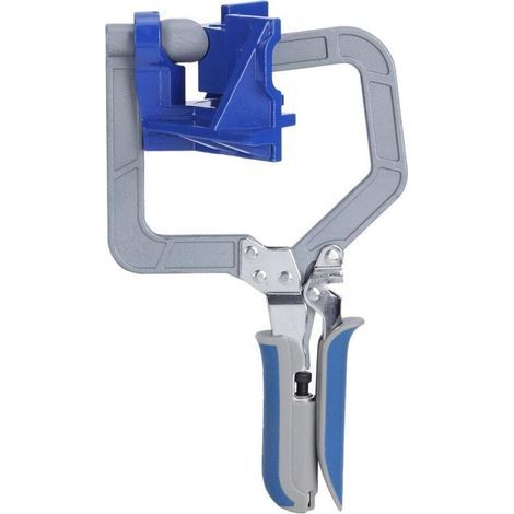 Lntyq Pince d'angle, Presses d'angles pince d'angle multifonctionnelle à angle droit à 90 degrés pince à bois Jeu de Serre-joints Rapide pour armoire de maison (1/4)