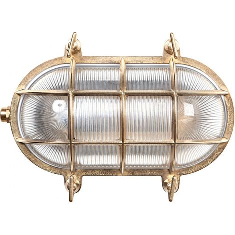 Applique esterno rustico lampadari bartalini gabbietta 895 897 ao e27 led ottone vetro lampada parete soffitto, dimensione 23-8x16-6 (1/5)