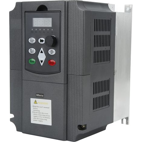 Sjlerst – Convertisseur de fréquence 11KW monophasé 220V à 3 phases 0-380V – Contrôleur de vitesse avec dissipation thermique efficace – RS485 intégré (1/5)