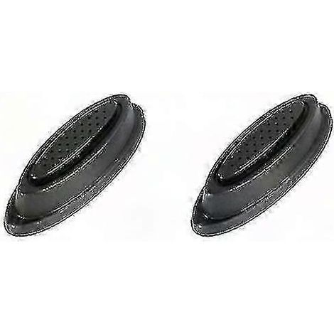 1 paire de patins de remplacement en plastique pour pieds de valise, repose-bagages robustes, accessoires de fixation pour sacs de voyage, pieds de rangement (1/5)