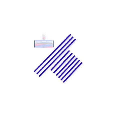 Set di 9 strisce morbide in peluche per aspirapolvere Dyson V6 V7 V8 V10 V11 V12 V15 DC58 DC59 DC62 DC72 DC74, ricambi morbidi per le testine di pulizia, 3 lunghe (22,5 cm), 6 corte (11,5 cm) (1/5)