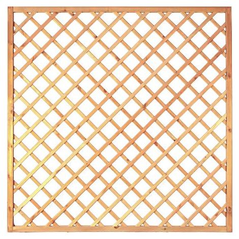 Diagonal-Rankzaun grün 180 x 180 cm, 10 x 10 cm