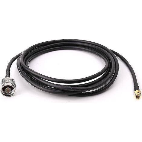 Câble coaxial RF N mâle vers RP-SMA mâle RG58 (1/4)