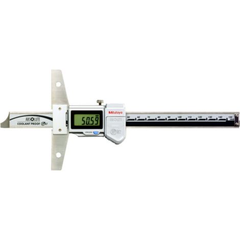 Mitutoyo Digital ABS Tiefenmessschieber IP67 0-150 mm, (1/3)