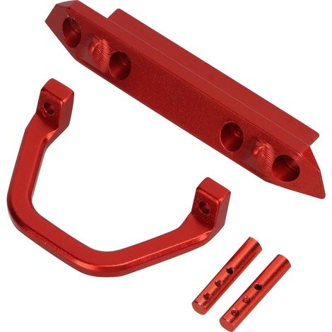 Pare-chocs avant LED aluminium pour Axial SCX24 1/24 - Accessoires RC durables et éclairage amélioré (1/5)