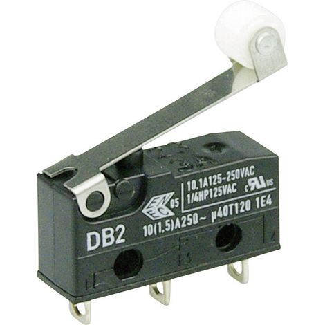 ZF DB2C-A1RC Mikroschalter DB2C-A1RC 250 V/AC 10 A 1 x Ein/(Ein) IP67 tastend 1 St.