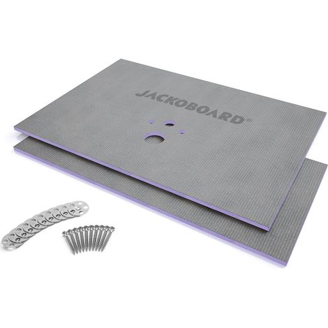 Jackon Insulation – Bâti support WC Sabo 4508472 – Hydrofuge, directement carrelable – Dimensions 1300x600mm, épaisseur 20mm – Haute résistance à la compression (1/7)