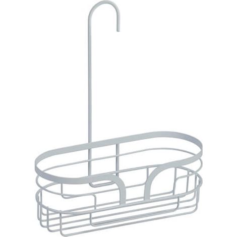 Showerdrape Dante White Mini Hanging Shower Caddy