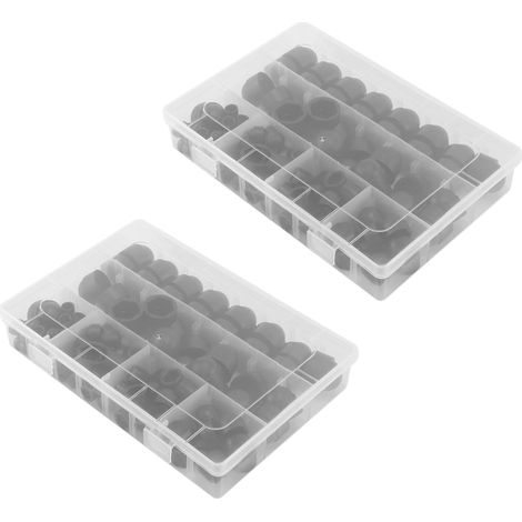 290Pcs Le Capuchon de Protection de Boulon de Protection de Boulon de Protection de Bouchon de Boulon -M12 En Couvre Le Plastique D'Hexagone (1/5)