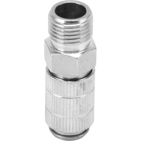 Kit d'Adaptateurs pour Aérographe - Lot de 6 Adaptateurs à Déconnexion Rapide en Acier Inoxydable pour Connexions 1/8" (1/5)