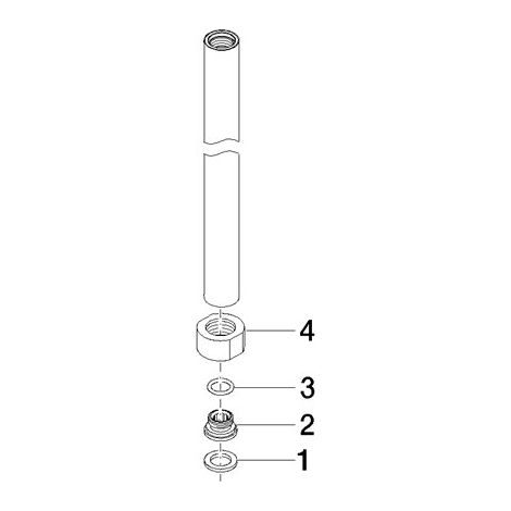Dornbracht 90282210400-99 Tuyau Pièces de rechange