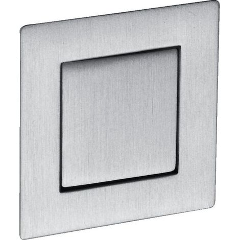 Bouton inox à encoche - diamètre 20 mm - CADAP