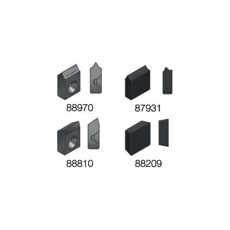 Piastre trascinatrici in metallo duro Röhm, dimensioni 6x3,2, rotazione destra e sinistra - 088970 (1/2)