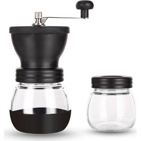 Manuelle Kaffeemühle mit einstellbarem Wassertank – Kompakte, tragbare Kaffeemaschine (1/5)