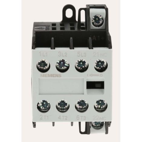 Contacteur Siemens série 3TG1, 4 pôles , 3 NO + 1 NF, 20 A, 230 V c.a., 4 kW ( Prix pour 1 )
