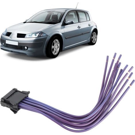 Cableado del resistor del motor del ventilador de la calefacción, pieza de repuesto número 8200729298 para Clio, Megane, Scenic, Twingo. (1/5)