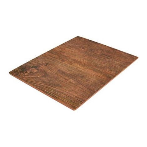 Plateau Rectangulaire en Mélaminé Couleur Bois - L2G (1/2)