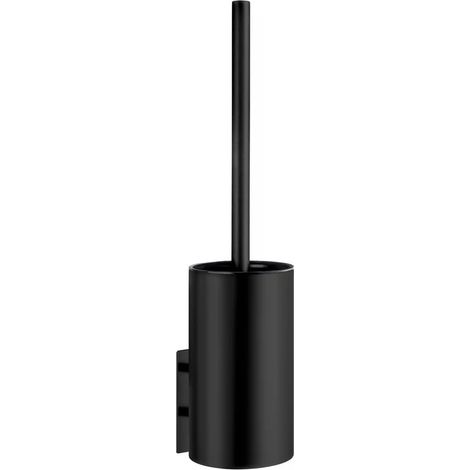 Smedbo WC-Bürste mit Behälter, Schwarz, Selbstklebend. BB1035 (1/5)