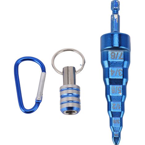 Outil d'expansion de tubes en cuivre 6 en 1 à tige hexagonale pour la réparation de systèmes de chauffage, ventilation et climatisation (diamètres : 1/4, 3/8, 1/2, 5/8, 3/4 et 7/8 pouces). (1/5)