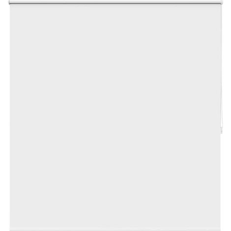 Maison Exclusive - Store enrouleur occultant 164,4 x 175 cm, largeur du tissu 160 cm, blanc (1/5)