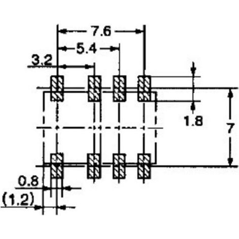 Omron G6K-2F-Y 24DC Relais CMS 24 V/DC 1 A 2 inverseurs (RT) 1 pc(s) (1/3)